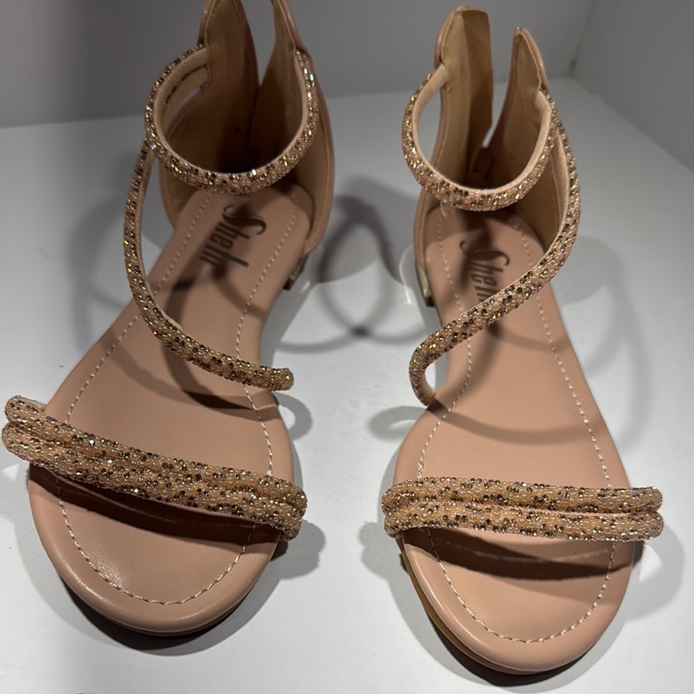 Shellys London Women's Tan Strappy Sandals